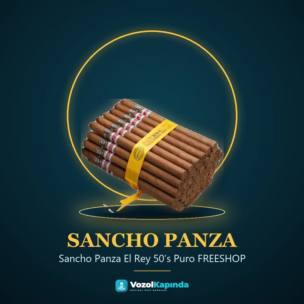 Sancho Panza El Rey 50’s Puro FREESHOP Bilgi Kartı Sancho Panza El Rey 50’s Puro FREESHOP özellikleri: orijinal ürün, kapıda ödeme, gizli paket