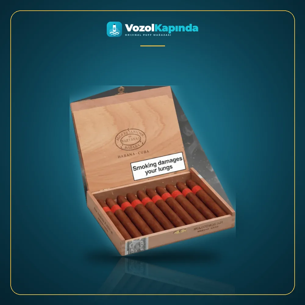 Partagas Serie P No.2 25’s FREESHOP Paket Görünümü Partagas Serie P No.2 25’s FREESHOP ön yüz görseli, orijinal ambalaj