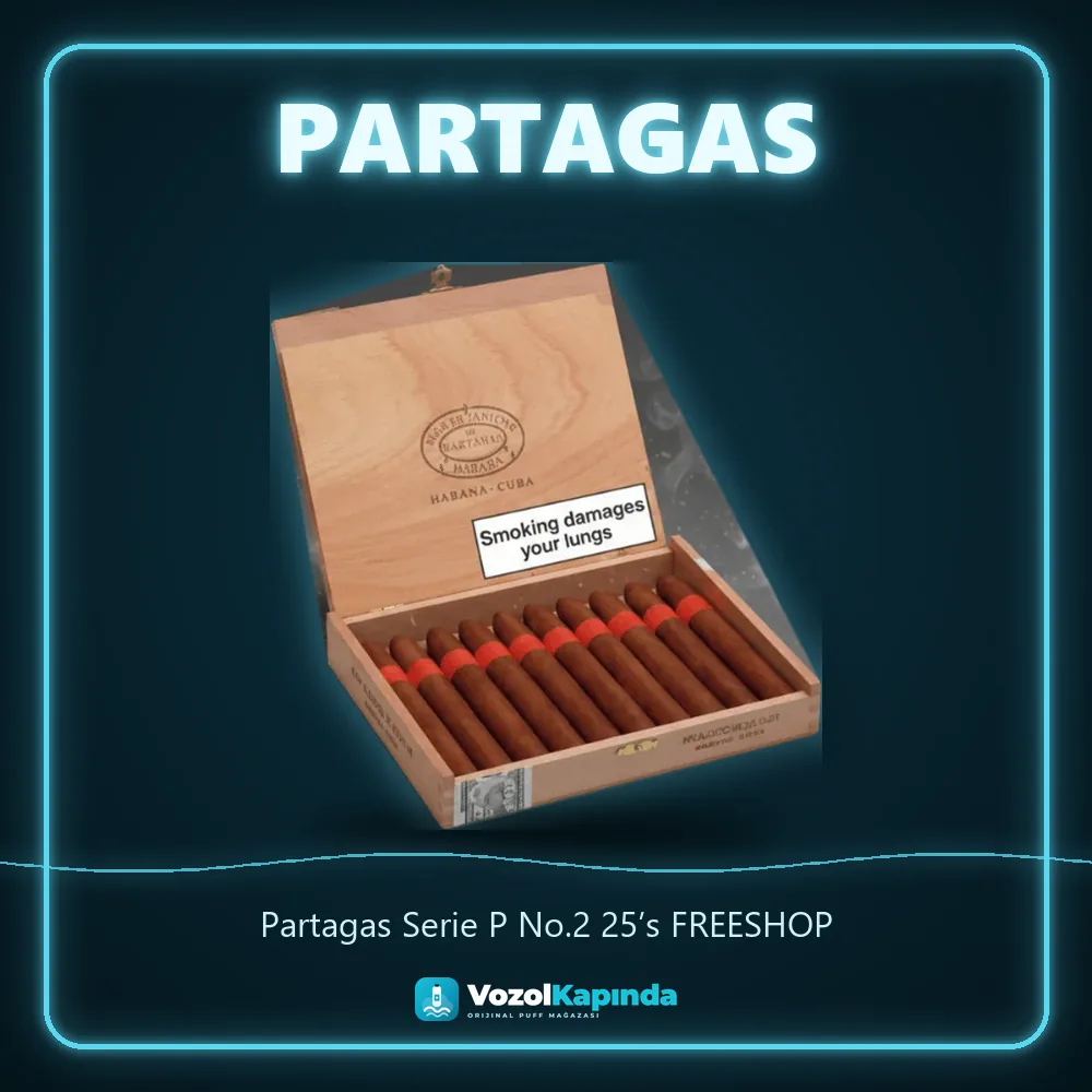 Partagas Serie P No.2 25’s FREESHOP Sipariş Bilgileri Partagas Serie P No.2 25’s FREESHOP sipariş avantajları: kapıda ödeme ve gizli paket