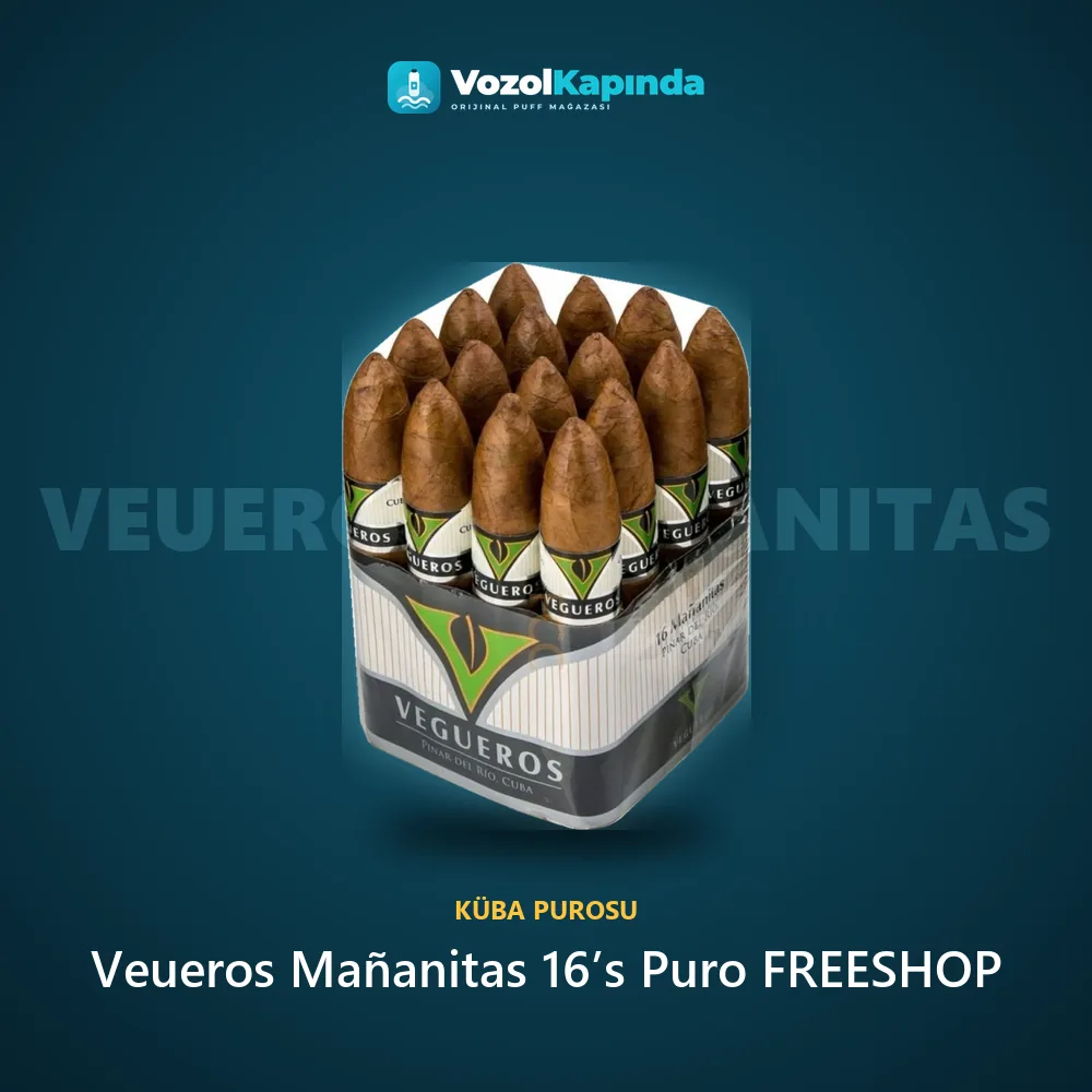Veueros Mañanitas 16’s Puro FREESHOP Bilgi Kartı Veueros Mañanitas 16’s Puro FREESHOP sipariş avantajları: kapıda ödeme ve gizli paket
