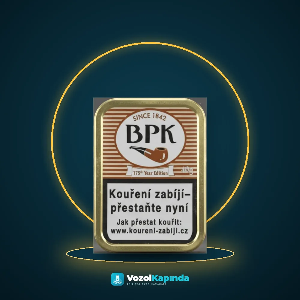 BPK 175th Year Edition 40 Gr Pipo Tütünü Metal Kutulu Satın Al BPK 175th Year Edition 40 Gr Pipo Tütünü Metal Kutulu satın al, Vozol Kapında