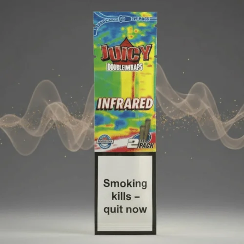 Juicy Double Wraps Infrared Kiraz Aromalı Puro Kağıdı