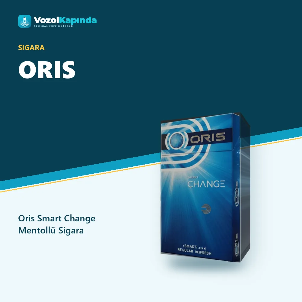 Oris Smart Change Mentollü Sigara sipariş avantajları: kapıda ödeme ve gizli paket