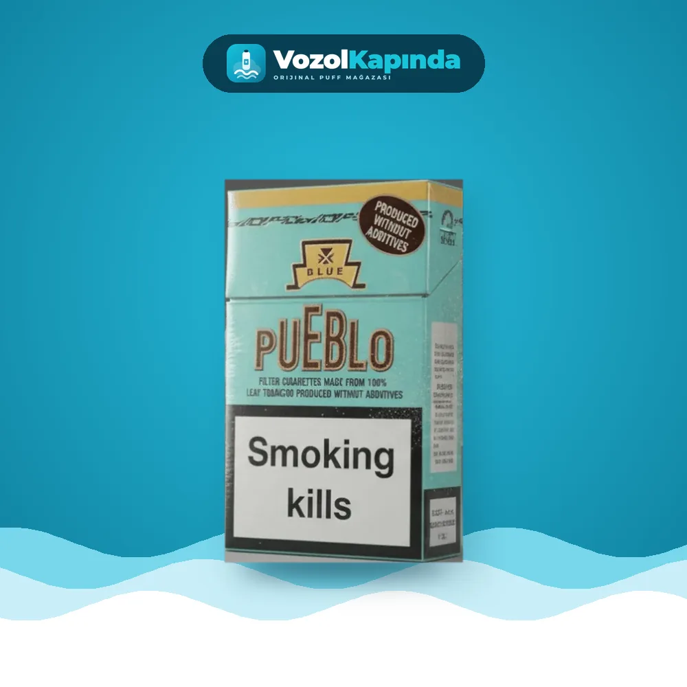 Pueblo Blue Sigara 20’s Sipariş Pueblo Blue Sigara 20’s, Vozol Kapında orijinal sigara