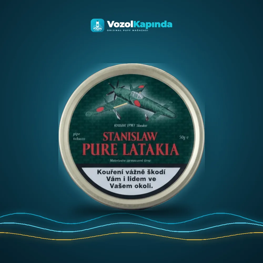 Stanislaw Pure Latakia Pipo Tütünü 50 Gr Metal Kutulu Sipariş Stanislaw Pure Latakia Pipo Tütünü 50 Gr Metal Kutulu, Vozol Kapında orijinal pipo tütünü