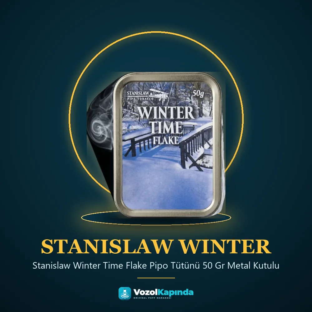 Stanislaw Winter Time Flake Pipo Tütünü 50 Gr Metal Kutulu özellikleri: orijinal ürün, kapıda ödeme, gizli paket