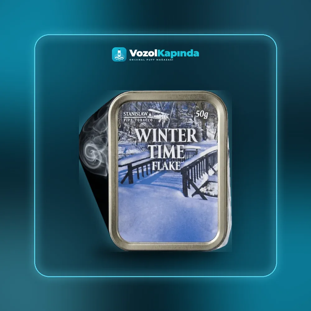 Stanislaw Winter Time Flake Pipo Tütünü 50 Gr Metal Kutulu satın al, Vozol Kapında