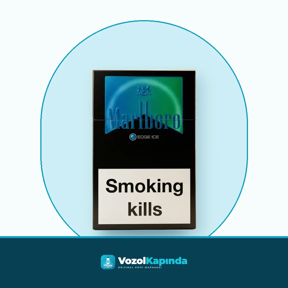 Marlboro Edge İce İthal Sigara Paket Görünümü Marlboro Edge İce İthal Sigara paket görünümü