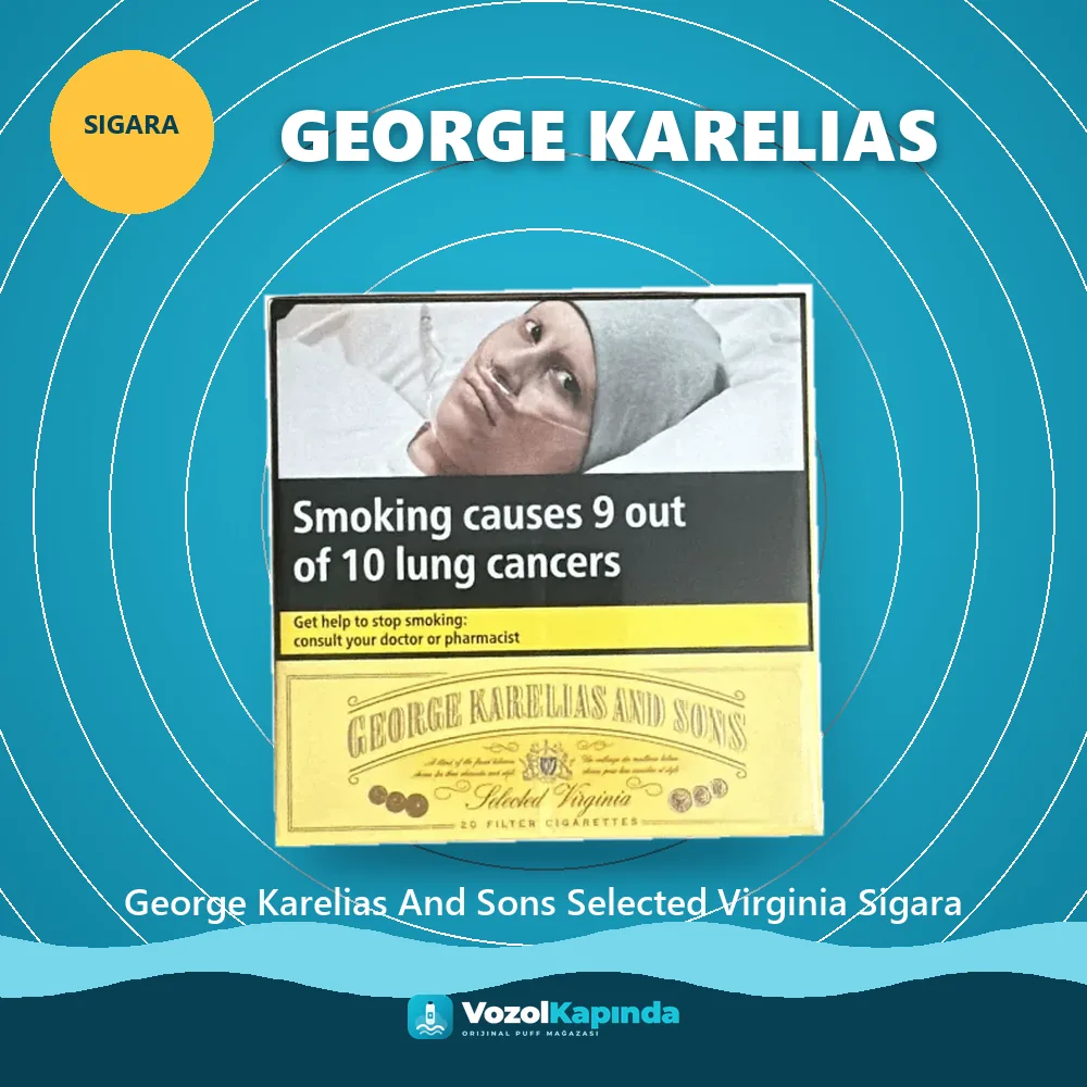 George Karelias And Sons Selected Virginia Sigara Sipariş Bilgileri George Karelias And Sons Selected Virginia Sigara özellikleri: orijinal ürün, kapıda ödeme, gizli paket
