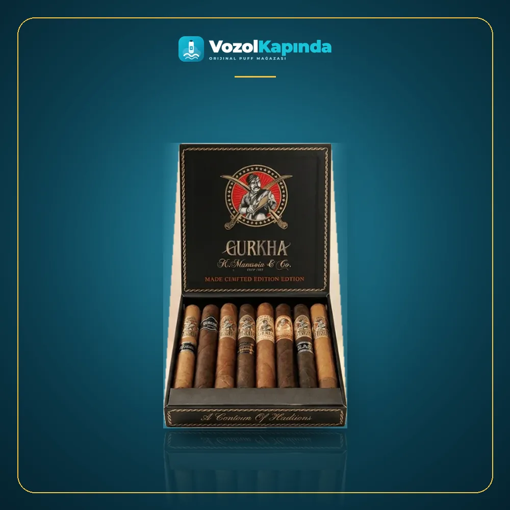 Gurkha Godzilla Special Edition 8’s Sampler ön yüz görseli, orijinal ambalaj