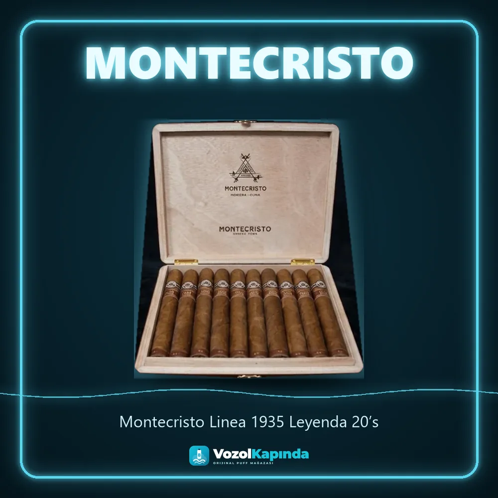 Montecristo Linea 1935 Leyenda 20’s Özellikleri Montecristo Linea 1935 Leyenda 20’s özellikleri: orijinal ürün, kapıda ödeme, gizli paket