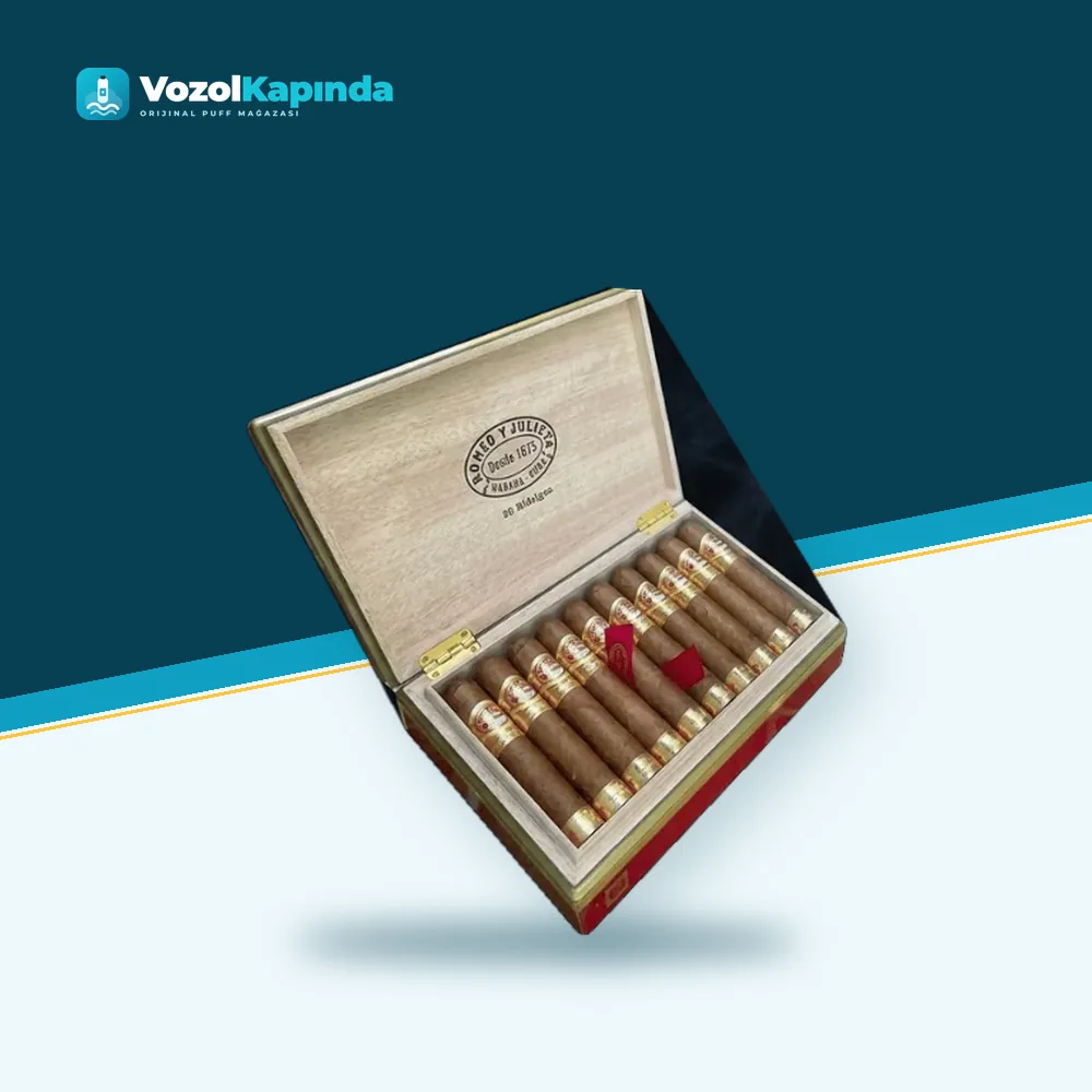 Romeo y Julieta Linea de Oro Hidalgos 20’s ürün görseli, orijinal Küba purosu