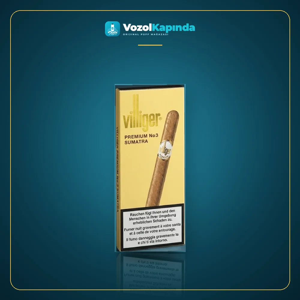 Villiger PREMIUM No 3 Sumatra (5li paket) paket görünümü