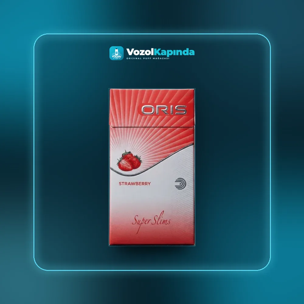 Oris Strawberry Superslims Sigara Çilek Aromalı fiyatı ve siparişi, Vozol Kapında