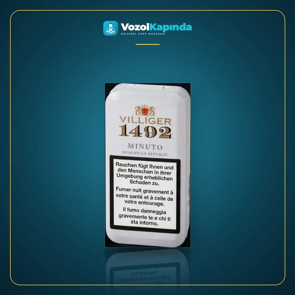 VILLIGER 1492 Robusto Orijinal Ambalaj VILLIGER 1492 Robusto paket görünümü