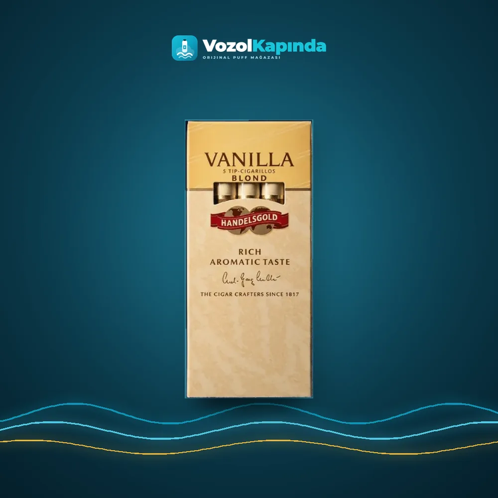 Handelsgold Vanilla Sigarillo Ağzıklı Vanilya Aromalı Satın Al Handelsgold Vanilla Sigarillo Ağzıklı Vanilya Aromalı fiyatı ve siparişi, Vozol Kapında