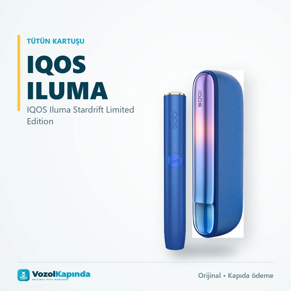 IQOS Iluma Stardrift Limited Edition sipariş avantajları: kapıda ödeme ve gizli paket