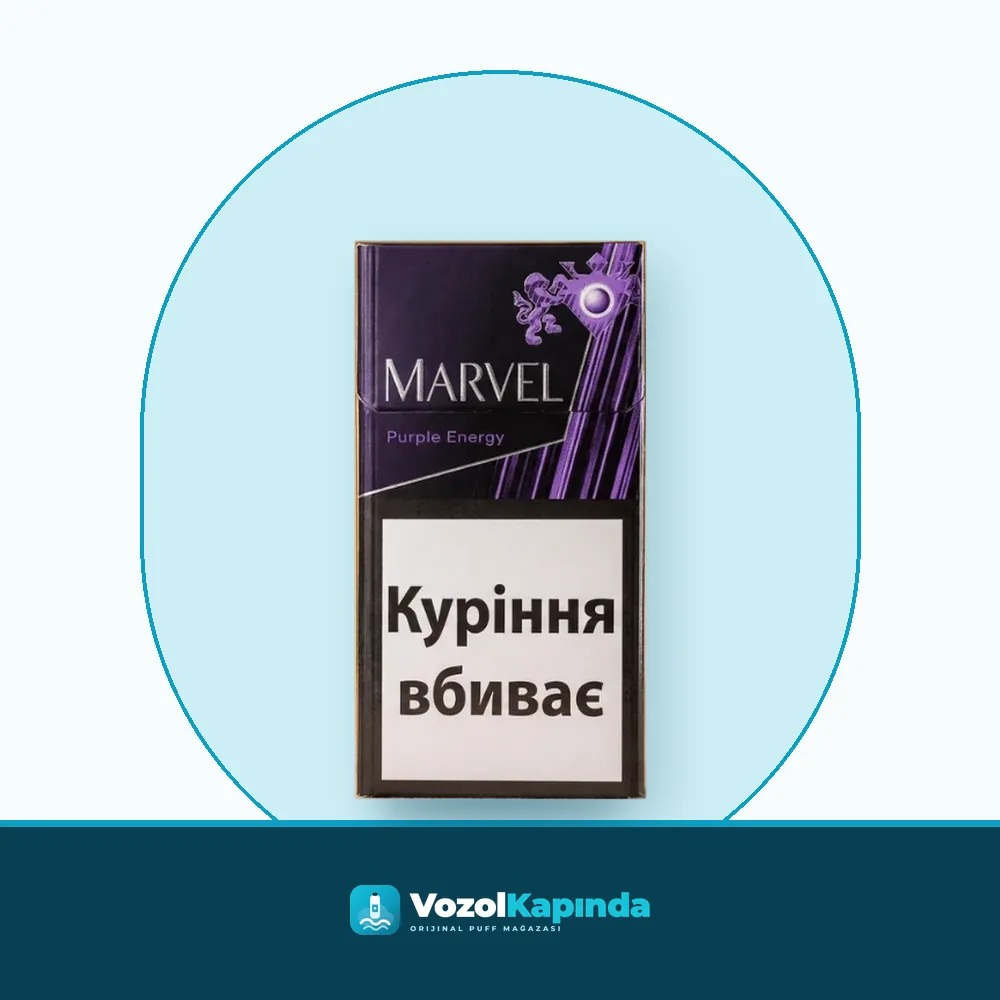 Marvel Purple Energy Orijinal Ambalaj Marvel Purple Energy ön yüz görseli, orijinal ambalaj