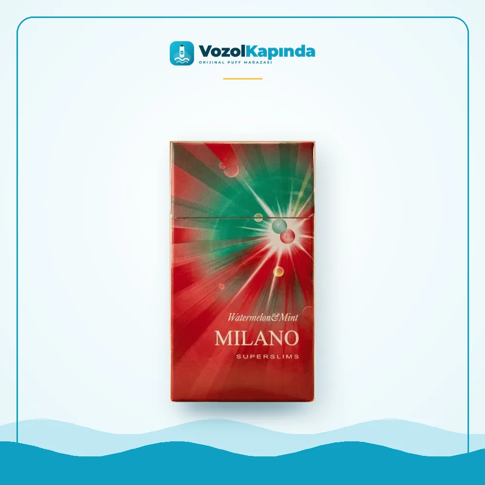 Milano Watermelon Mint Super Slim Sigara Fiyatı Milano Watermelon Mint Super Slim Sigara fiyatı ve siparişi, Vozol Kapında