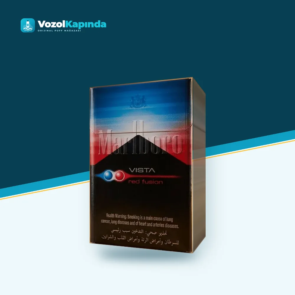Marlboro Vista Red Fusion Süperslim Sigara Paket Görünümü Marlboro Vista Red Fusion Süperslim Sigara paket görünümü
