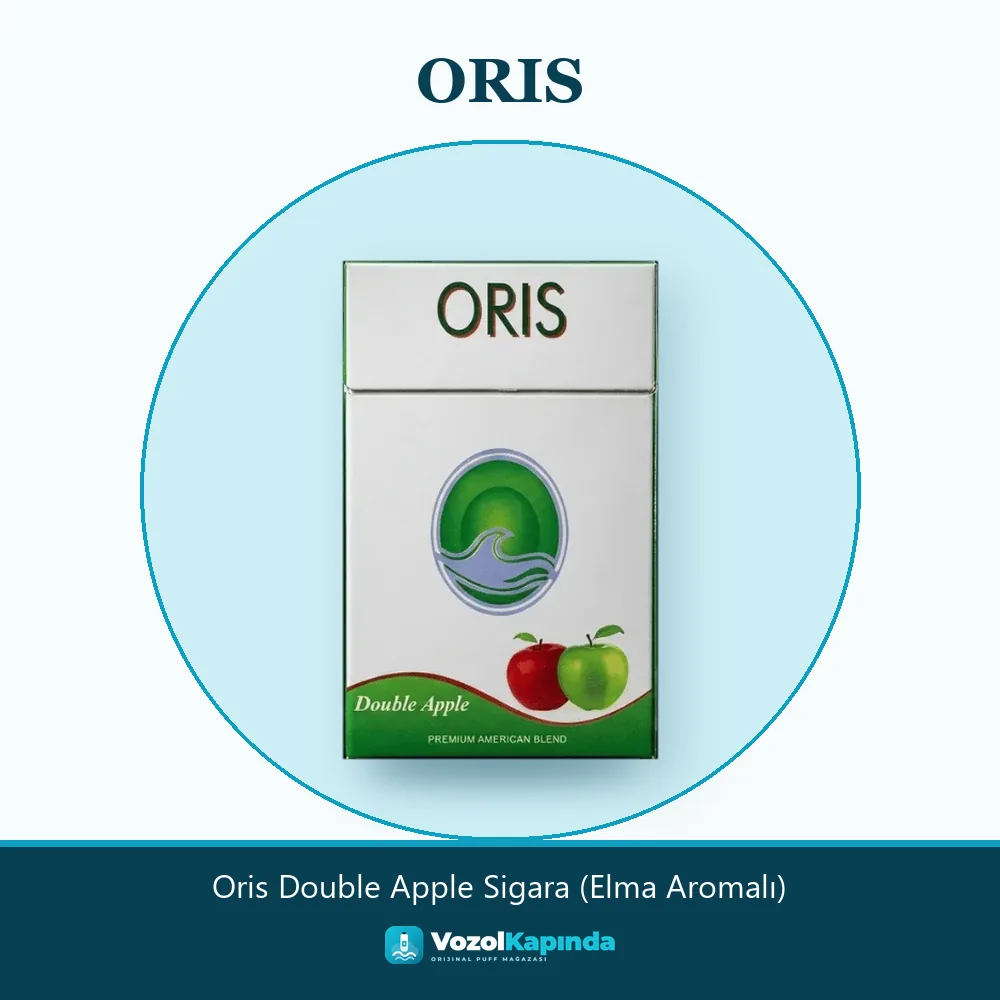 Oris Double Apple Sigara (Elma Aromalı) Özellikleri Oris Double Apple Sigara (Elma Aromalı) özellikleri: orijinal ürün, kapıda ödeme, gizli paket
