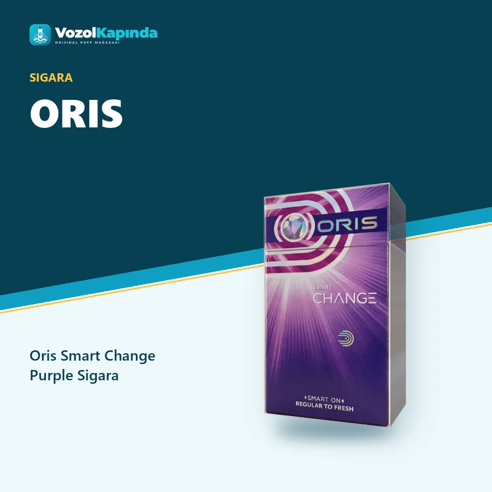Oris Smart Change Purple Sigara sipariş avantajları: kapıda ödeme ve gizli paket