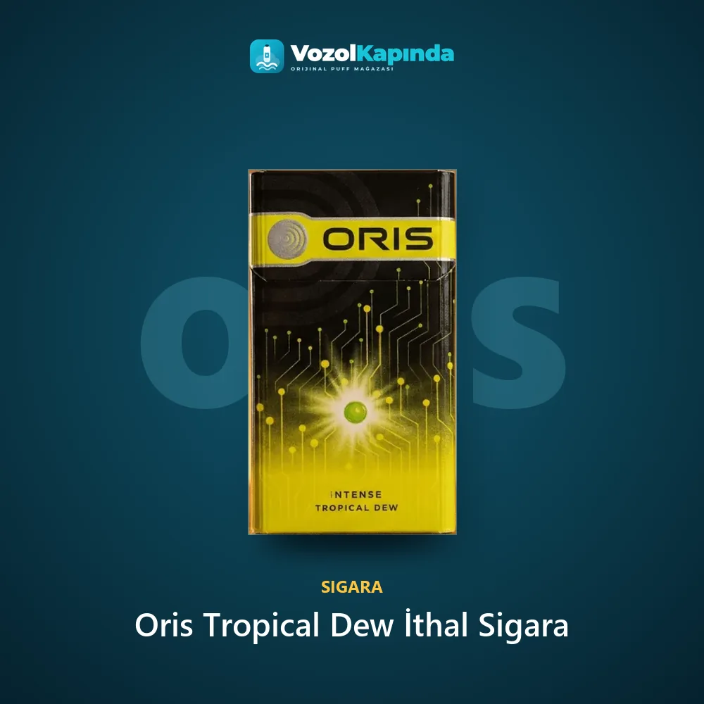 Oris Tropical Dew İthal Sigara Sipariş Bilgileri Oris Tropical Dew İthal Sigara özellikleri: orijinal ürün, kapıda ödeme, gizli paket