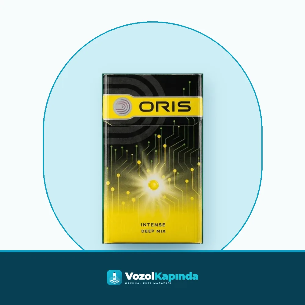 Oris Intense Deep Mix İthal Sigara Orijinal Ambalaj Oris Intense Deep Mix İthal Sigara paket görünümü
