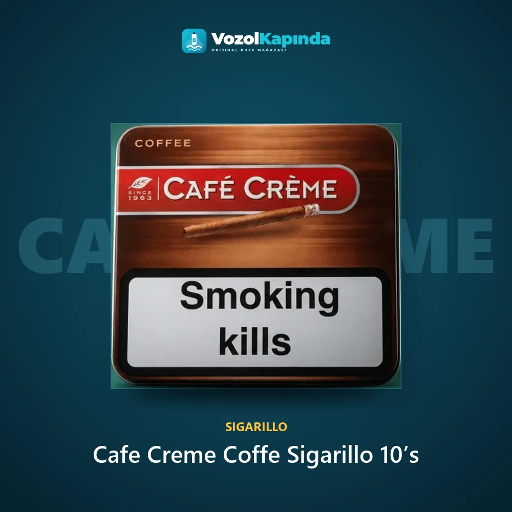 Cafe Creme Coffe Sigarillo 10’s sipariş avantajları: kapıda ödeme ve gizli paket