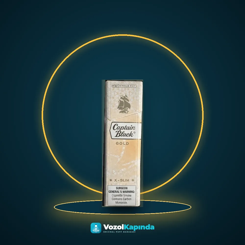 Captain Black Gold X-Slim Sigara, Vozol Kapında orijinal sigara