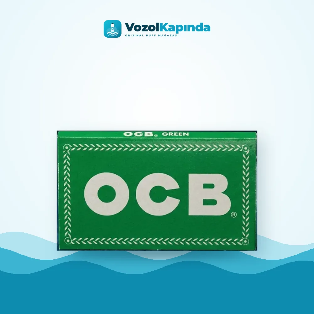 OCB Green Double Sarma Kağıdı Ürün Görseli OCB Green Double Sarma Kağıdı ürün görseli, orijinal sarma kağıdı