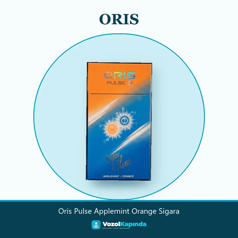 Oris Pulse Applemint Orange Sigara Özellikleri Oris Pulse Applemint Orange Sigara bilgi kartı, orijinal sigara