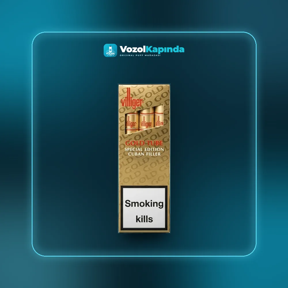 Villiger Gold Tube Special Edition Satın Al Villiger Gold Tube Special Edition fiyatı ve siparişi, Vozol Kapında
