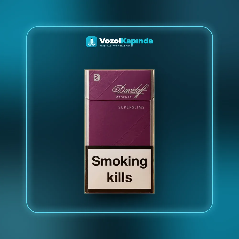 Davidoff Magenta Superslims İthal Sigara Fiyatı Davidoff Magenta Superslims İthal Sigara fiyatı ve siparişi, Vozol Kapında