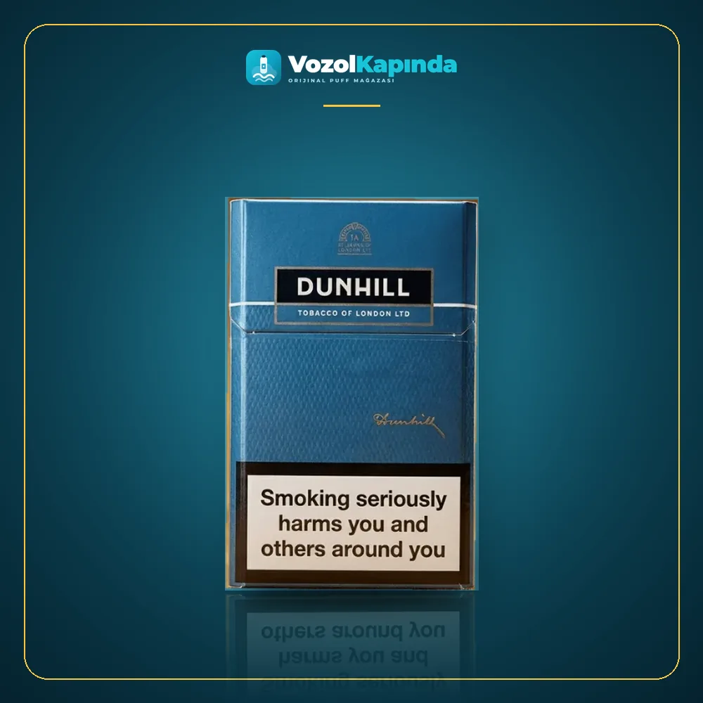 Dunhill Blue İthal Sigara Ürün Görseli Dunhill Blue İthal Sigara paket görünümü
