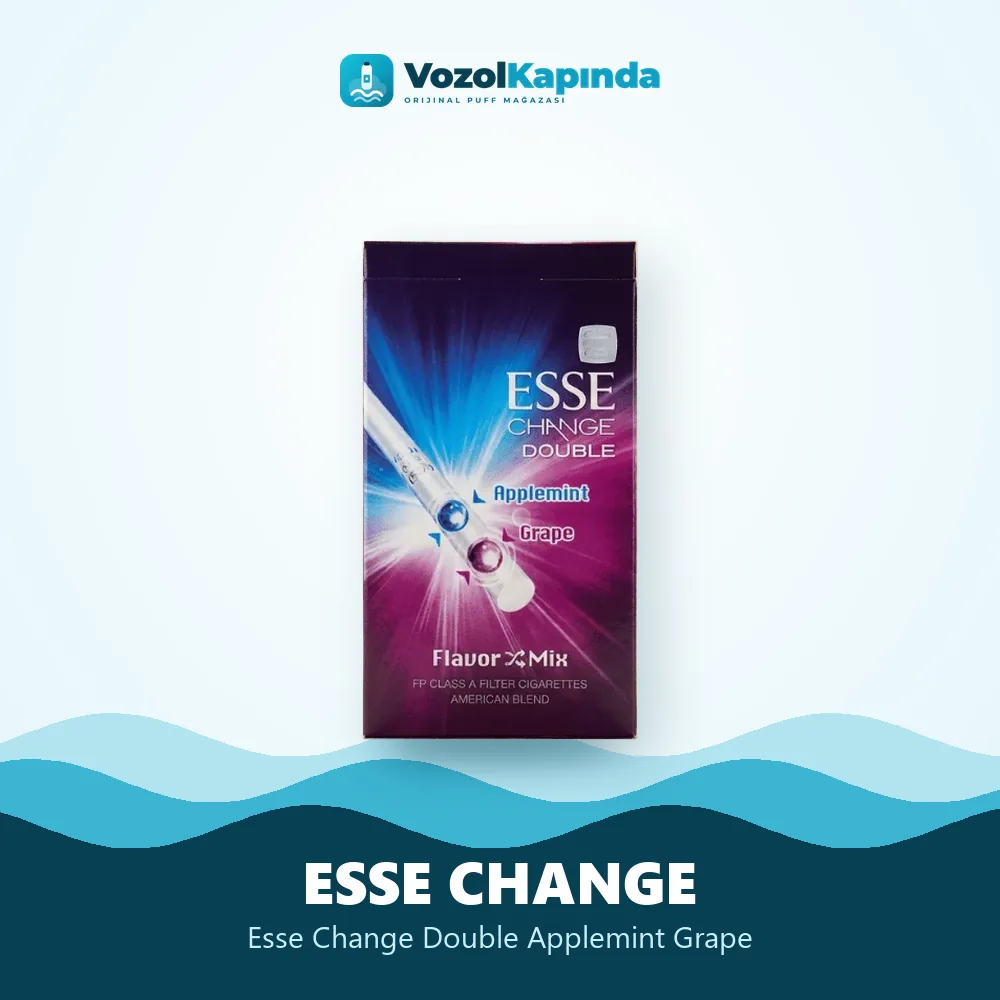 Esse Change Double Applemint Grape özellikleri: orijinal ürün, kapıda ödeme, gizli paket