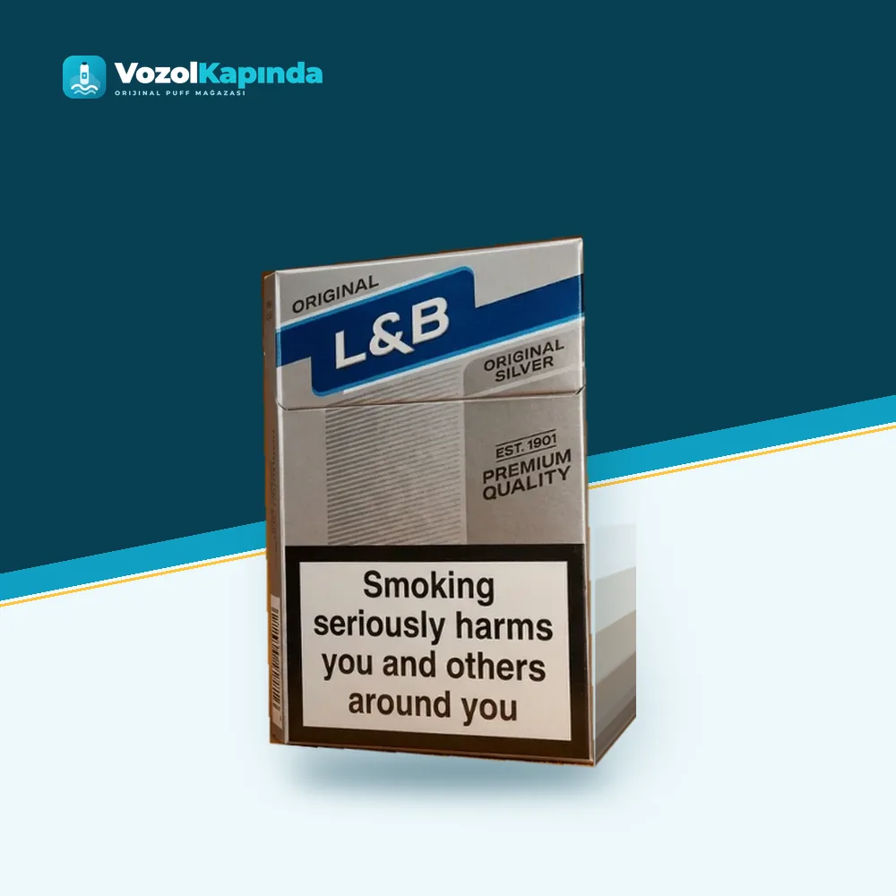 L&B Original Silver İthal Sigara ön yüz görseli, orijinal ambalaj