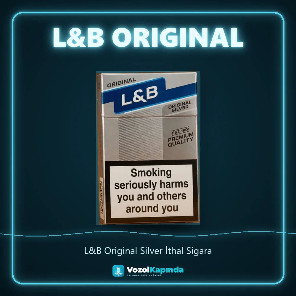 L&B Original Silver İthal Sigara sipariş avantajları: kapıda ödeme ve gizli paket