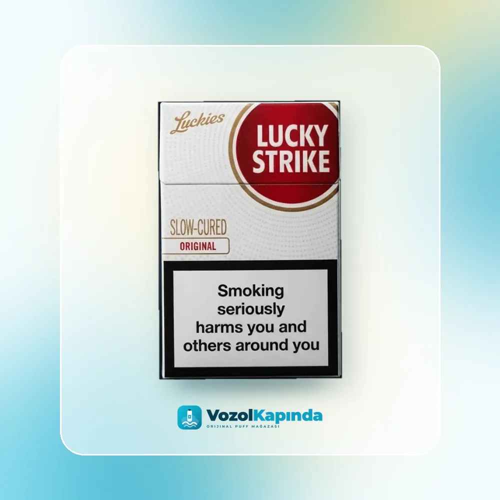 Lucky Strike Slow Cured Original İthal Sigara, Vozol Kapında orijinal sigara