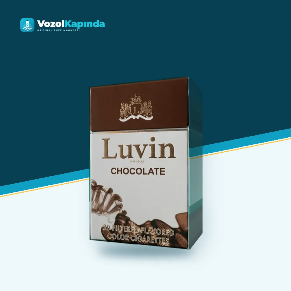 Luvin Chocolate Çikolatalı Sigara Orijinal Ambalaj Luvin Chocolate Çikolatalı Sigara ürün görseli, orijinal sigara