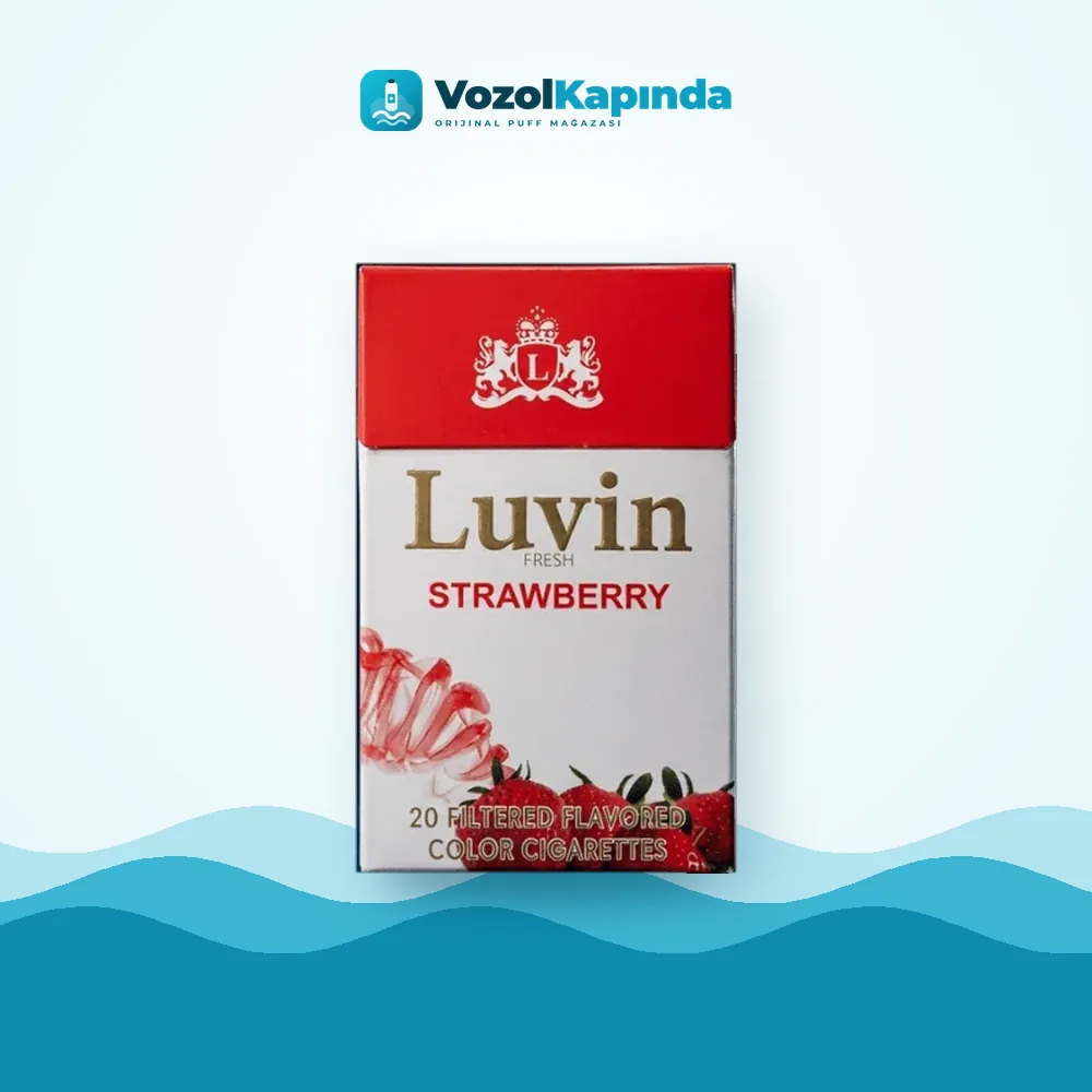 Luvin Cheryy Vişne Sigara paket görünümü