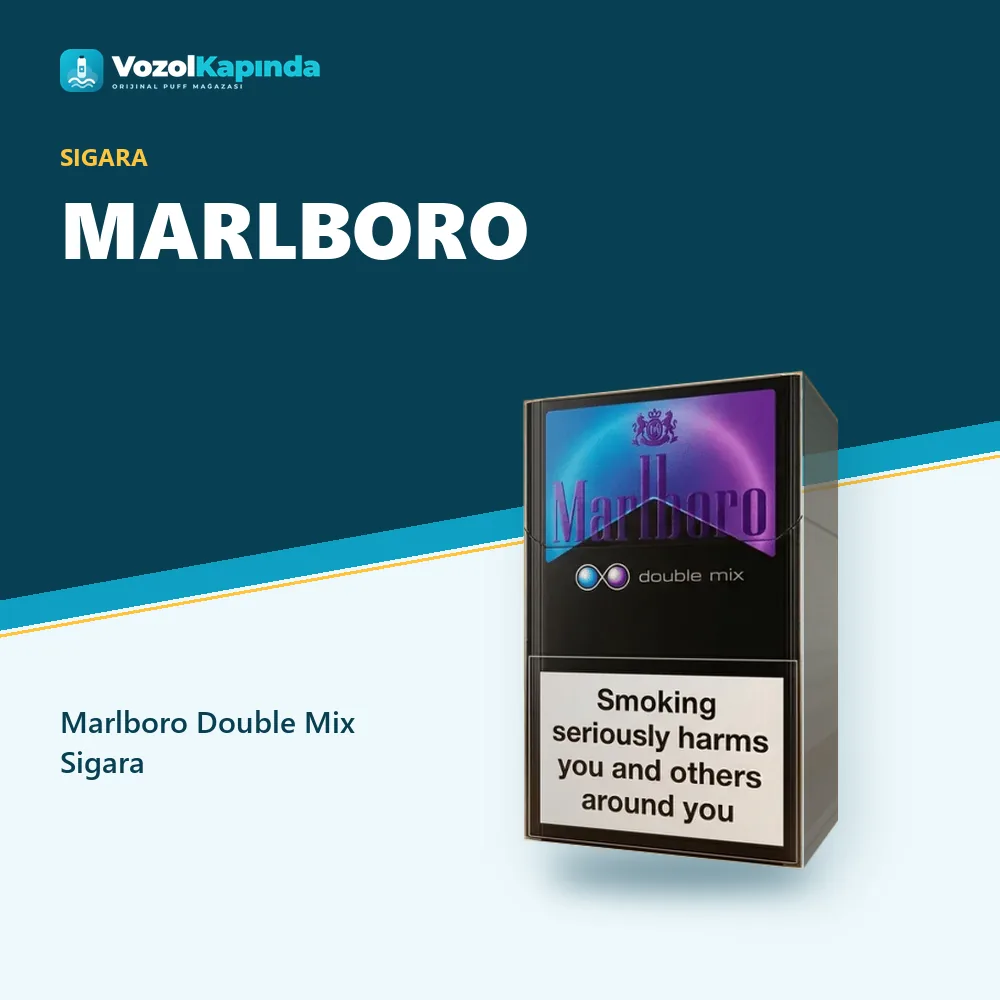 Marlboro Double Mix Sigara sipariş avantajları: kapıda ödeme ve gizli paket