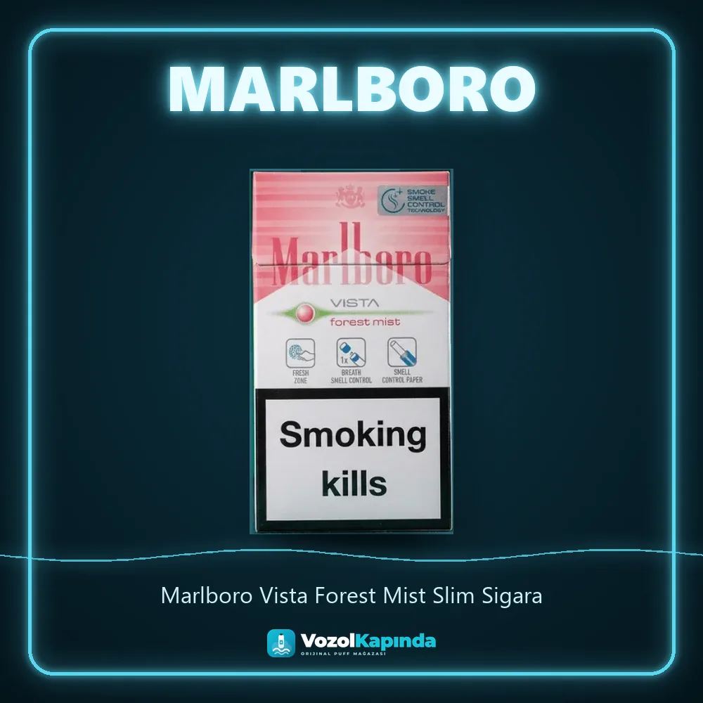 Marlboro Vista Forest Mist Slim Sigara Özellikleri Marlboro Vista Forest Mist Slim Sigara bilgi kartı, orijinal sigara