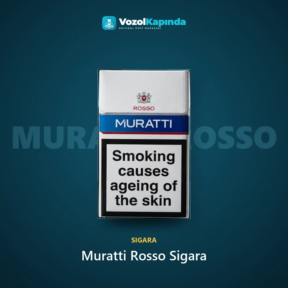 Muratti Rosso Sigara Bilgi Kartı Muratti Rosso Sigara özellikleri: orijinal ürün, kapıda ödeme, gizli paket