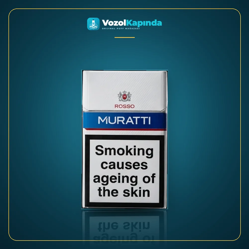 Muratti Rosso Sigara Ürün Görseli Muratti Rosso Sigara ürün görseli, orijinal sigara