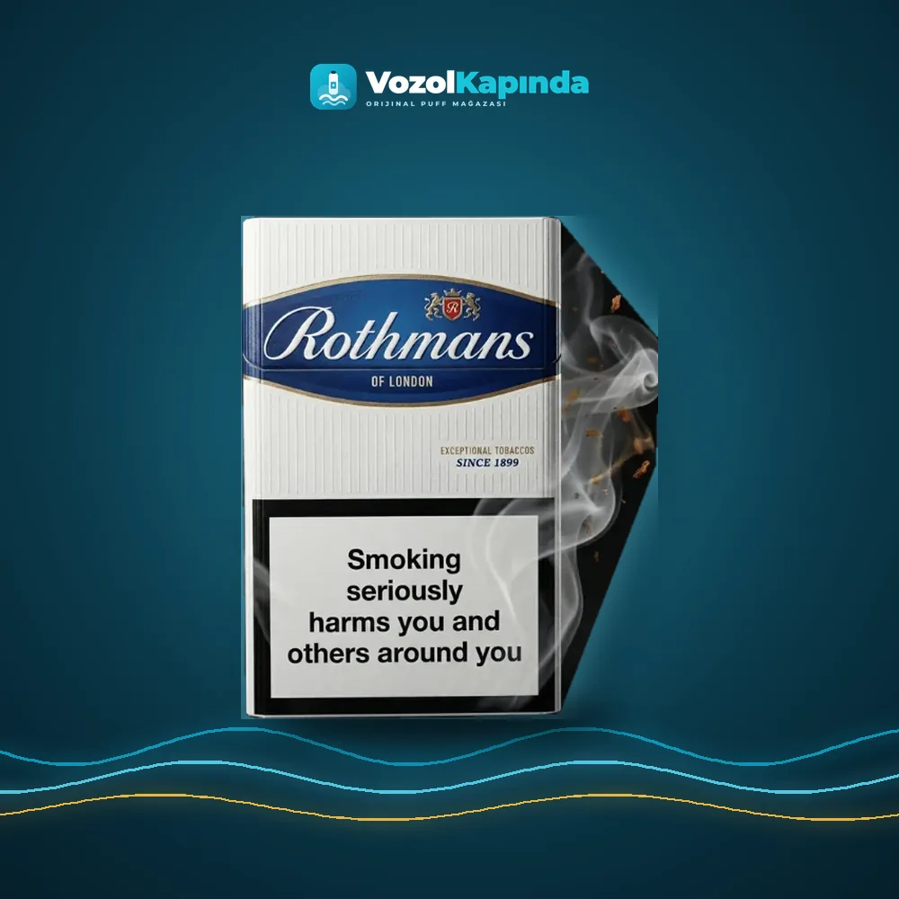 Rothmans Blue İthal Sigara, Vozol Kapında orijinal sigara