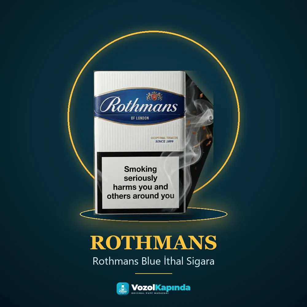 Rothmans Blue İthal Sigara sipariş avantajları: kapıda ödeme ve gizli paket
