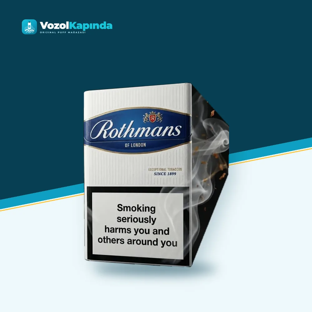 Rothmans Blue İthal Sigara ön yüz görseli, orijinal ambalaj
