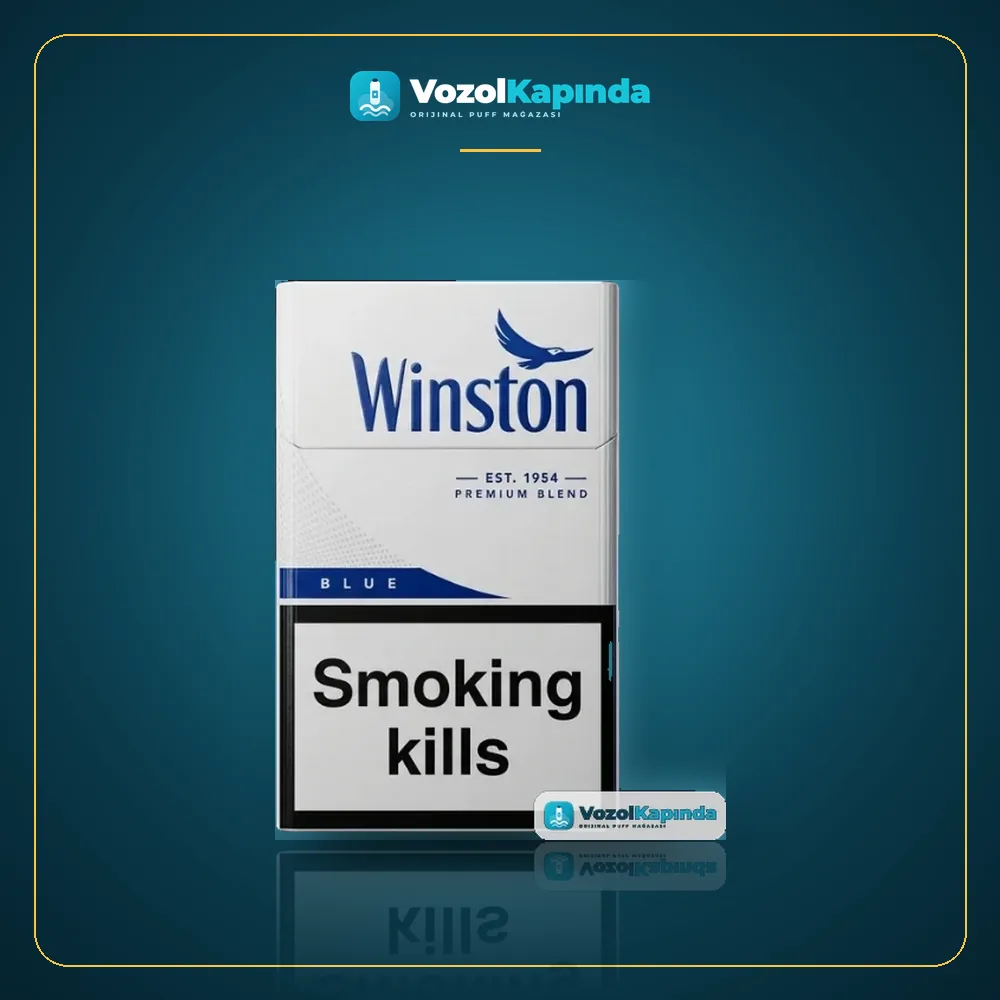 Winston Blue Sigara İthal Sigara Freeshop ön yüz görseli, orijinal ambalaj