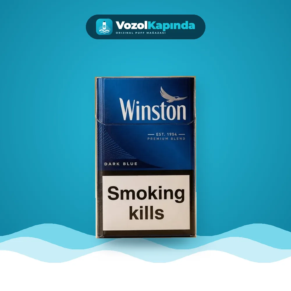 Winston Dark Blue İthal Sigara fiyatı ve siparişi, Vozol Kapında
